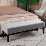 Bed Side Seatee Velvet Cover