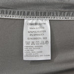 Stretchable Velvet Dining Chair Covers - Light Grey