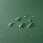 AntiSlip Waterproof Synthetic Leather Table Top Sheet - Olive Green