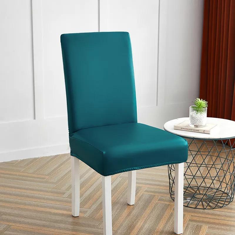 Stretchable Waterproof Leather Dining Chair Covers