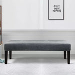 Bed Side Seatee Velvet Cover