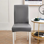 Stretchable Waterproof Leather Dining Chair Covers