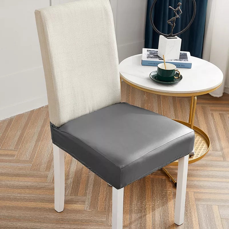 Stretchable Waterproof Leather Dining Chair Covers