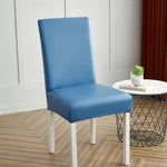 Stretchable Waterproof Leather Dining Chair Covers