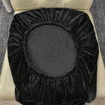 Stretchable Velvet Dining Chair Covers - Black