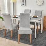 Stretchable Velvet Dining Chair Covers.