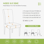 Stretchable Velvet Dining Chair Covers - Baby Pink