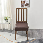 Stretchable Waterproof Leather Dining Chair Covers