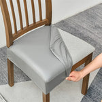 Stretchable Waterproof Leather Dining Chair Covers