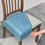 Stretchable Waterproof Leather Dining Chair Covers