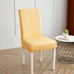 Stretchable Waterproof Leather Dining Chair Covers