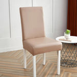 Stretchable Waterproof Leather Dining Chair Covers
